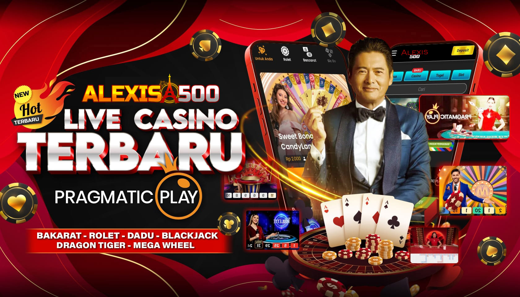 Bermain Casino Online Dragon Tiger di ALEXIS500